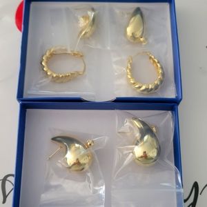 SUPNEER three pairs of earrings